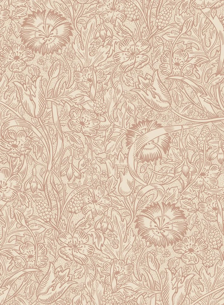 Sandberg Carta da parati Caroline - Terracotta