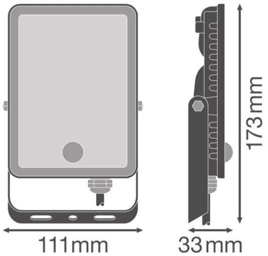 Ledvance - Proiettore da esterno a LED con sensore FLOODLIGHT LED/20W/230V IP65