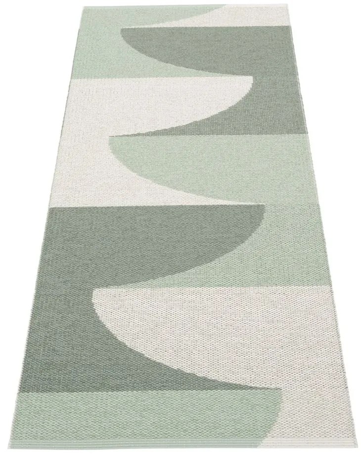 Passatoia da interno/esterno verde 70x180 cm Hill Army Misty Mint – Pappelina