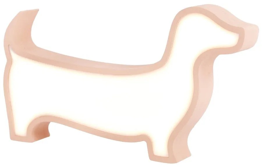 Lampada per bambini rosa Dog - Candellux Lighting