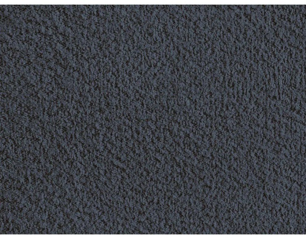 Letto matrimoniale imbottito blu scuro con contenitore/senza testiera con rete inclusa 180x200 cm Inera – Bobochic Paris