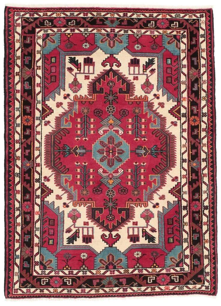 Tuyserkan Tappeto persiano 110 x 150 Beige (Iran) Annodato A Mano