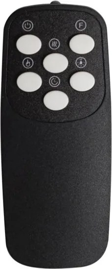 Camino elettrico caminetto da parete a incasso CHICAGO L101,6 x P14 x H54,6