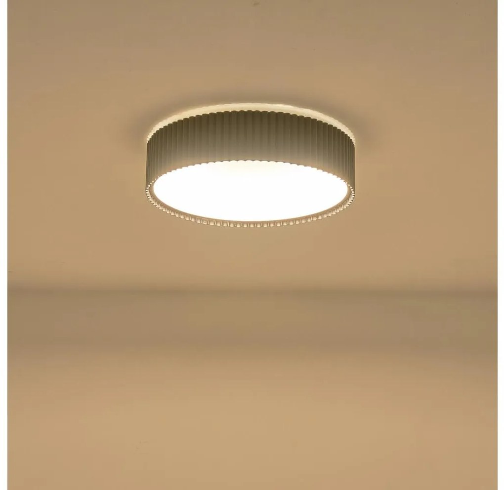 Plafoniera LED LED/30W/230V 3000K nero diametro 46 cm