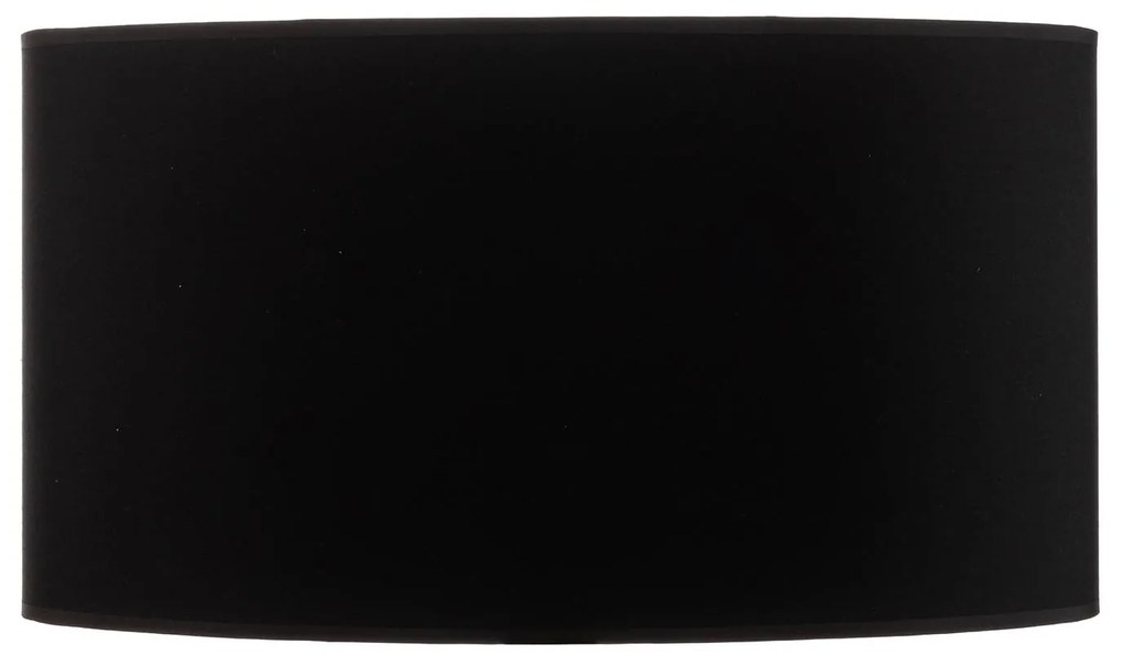 HELAM Paralume Alba, Ø 45 cm, E27, nero/oro