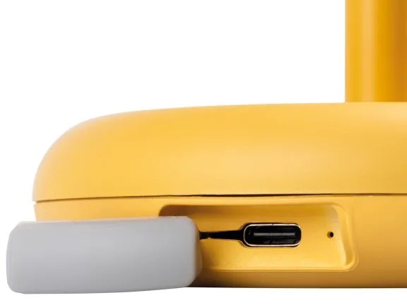 Kanlux 37314 - Lampada ricaricabile dimmerabile FLUXY LED/1,7W/1800 mAh IP44 giallo