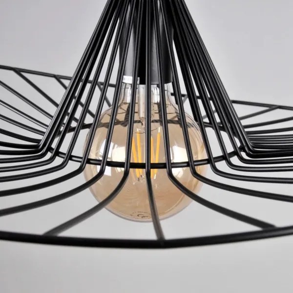 Lampadario su corda ABANO 1xE27/20W/230V