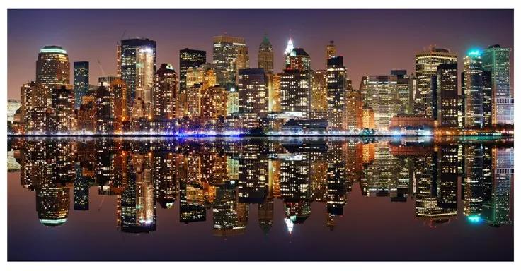 Fotomurale XXL Gold reflections NYC