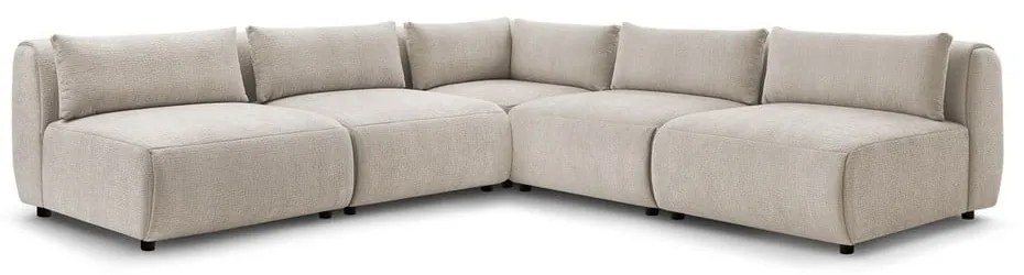 Divano angolare beige (variabile) Jeanne - Bobochic Paris