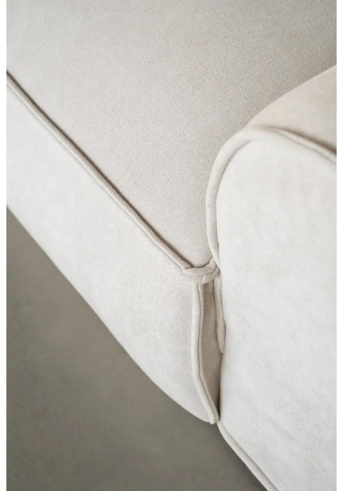 Divano angolare componibile bianco (con penisola a sinistra) Flex Felix – Miuform