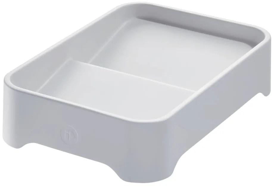 Cestino grigio per il trucco Eco Bin, 28,12 x 19,23 cm - iDesign