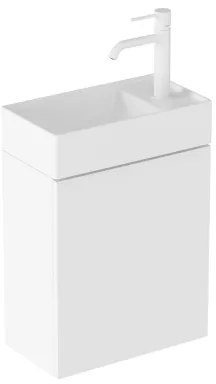 Ravak XJX01240000 - Lavabo da appoggio VEDA SLIM 40x22 cm ceramica/bianco