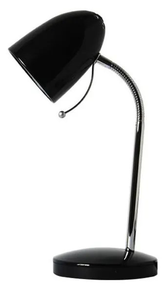 Aigostar - Lampada da tavolo 1xE27/36W/230V nero/cromo