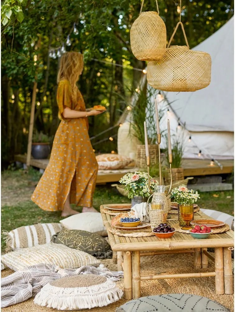 Lanterna in bambù 32 cm Musu - Bloomingville