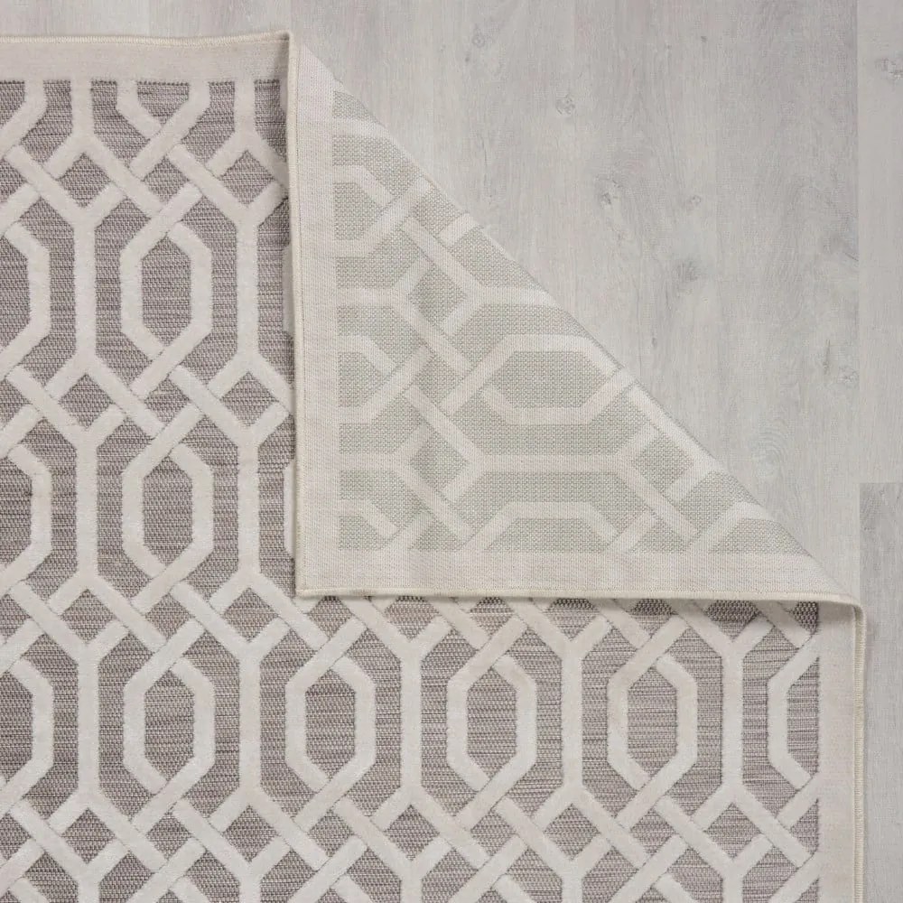 Tappeto beige per esterni 120x170 cm Mondo - Flair Rugs