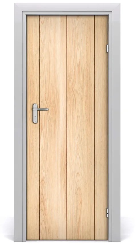 Poster adesivo per porta Sfondo di legno 85x205 cm