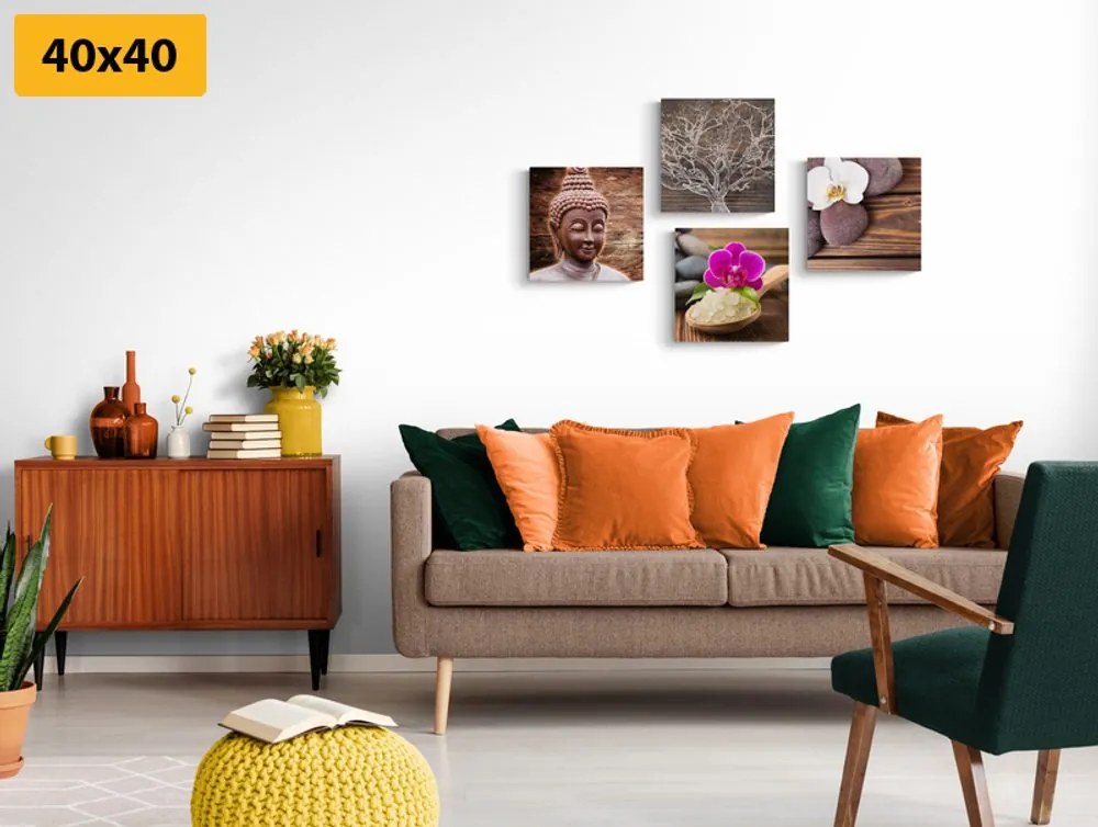 Set di quadri – Feng Shui in stile naturale