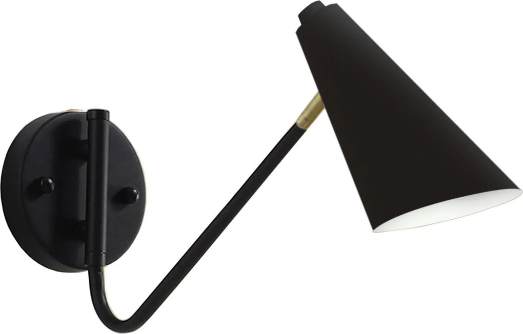 Lampada da parete APP1139-1W black GOLD