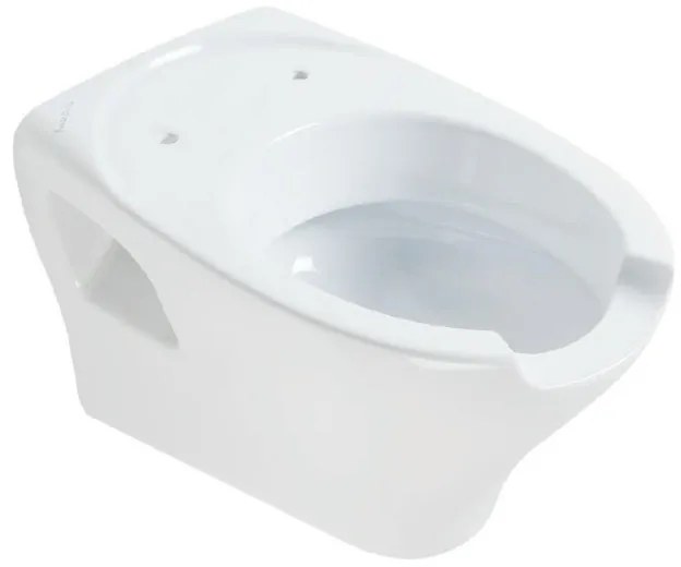 Vaso WC sospeso linea 130, sedile escluso P 55 x L 37 x H 40 cm bianco