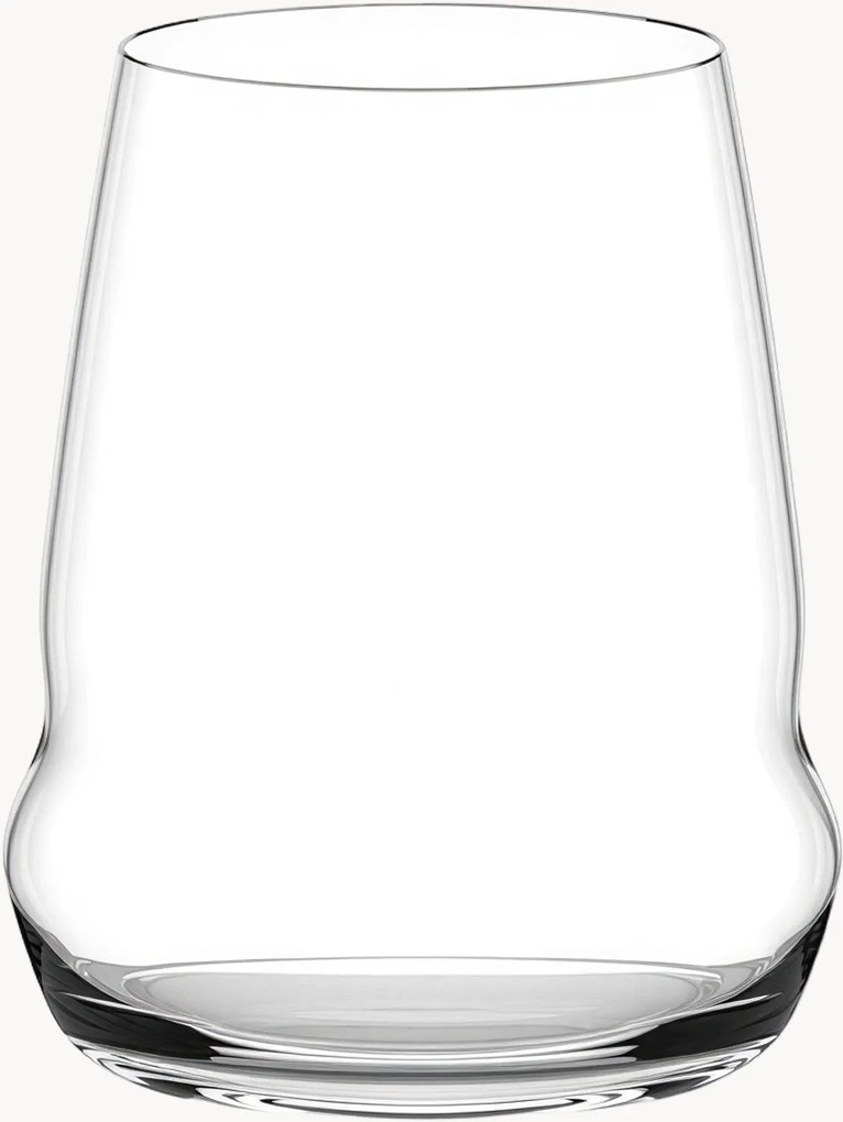 Set di 6 bicchieri da vino bianco in cristallo CoCoon