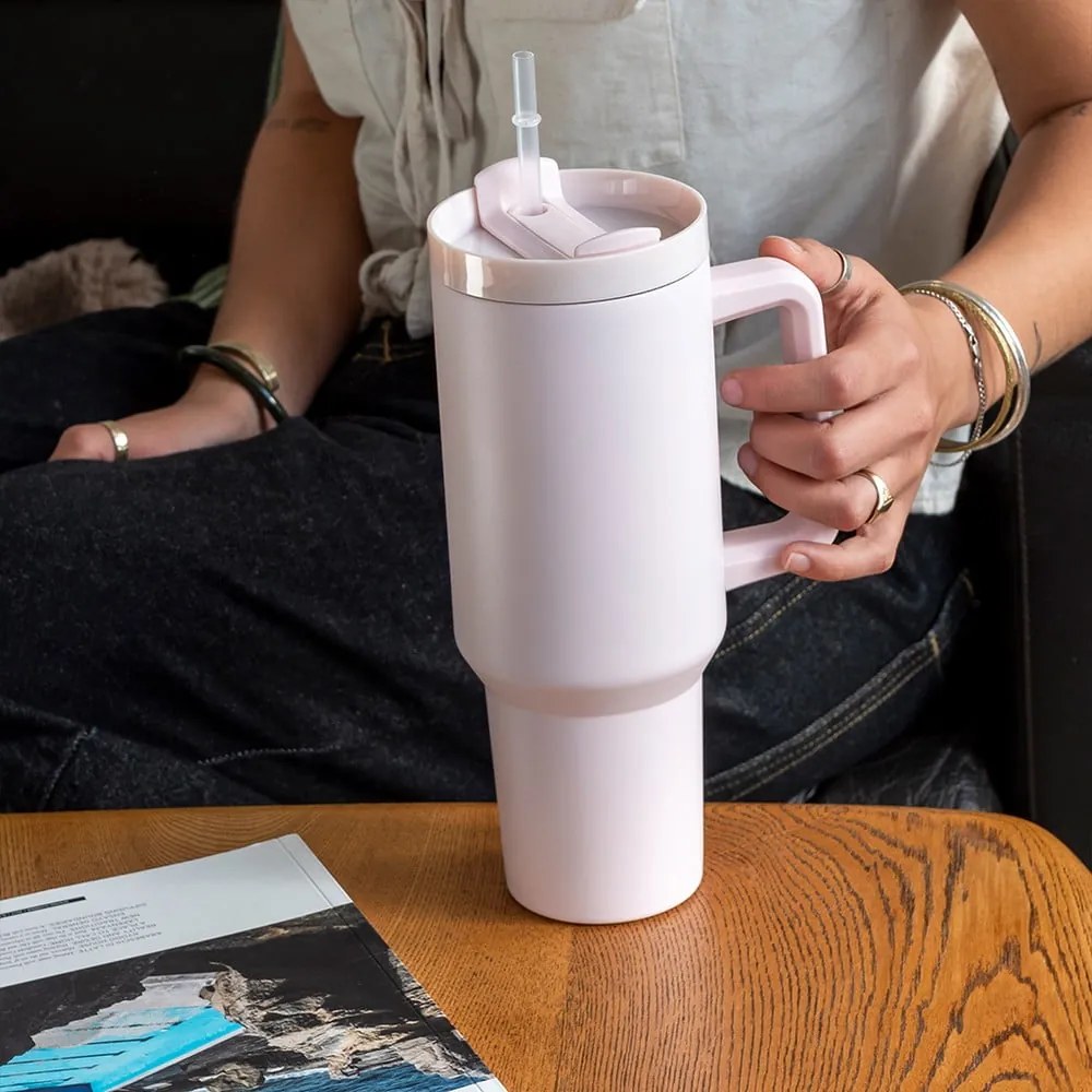 Thermos rosa chiaro 1,2 l - Rex London