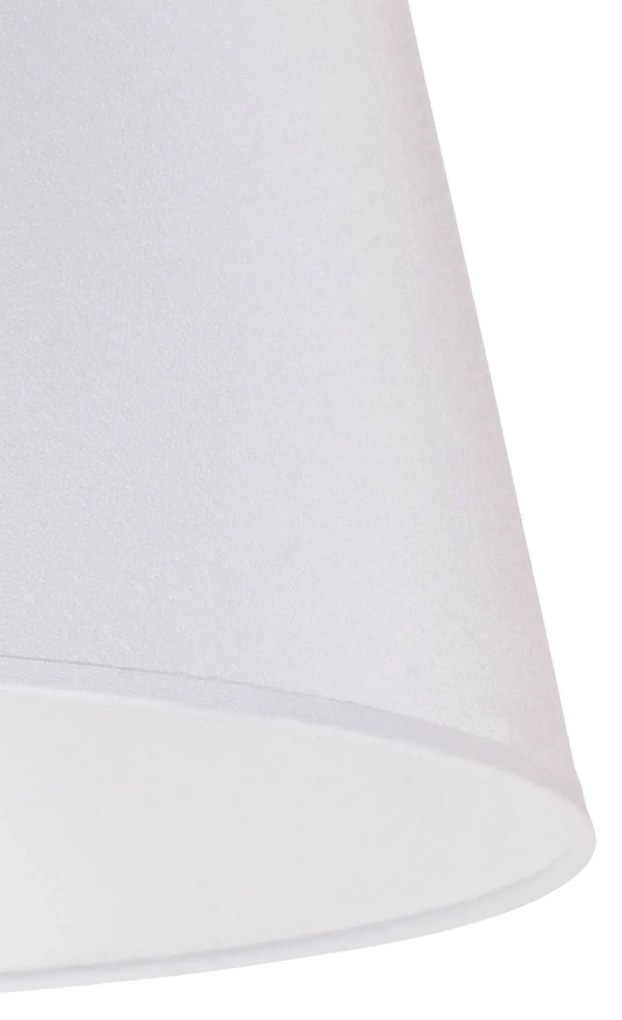 Duolla Paralume Cone altezza 22,5 cm, chintz bianco