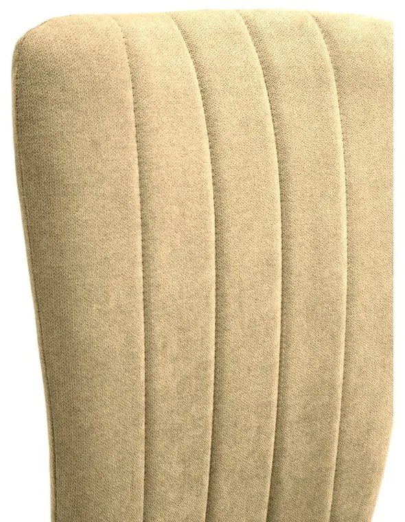 Set di sedie da pranzo kaki 4 pz Holly - Marckeric