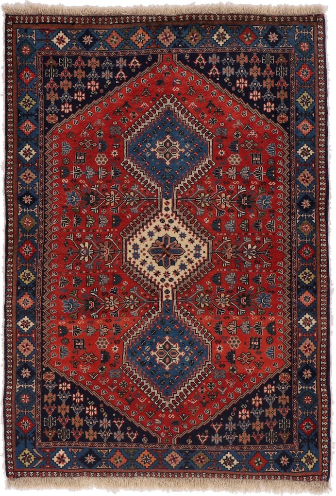 Yalameh Tappeto persiano 110x150 (Iran) Annodato A Mano