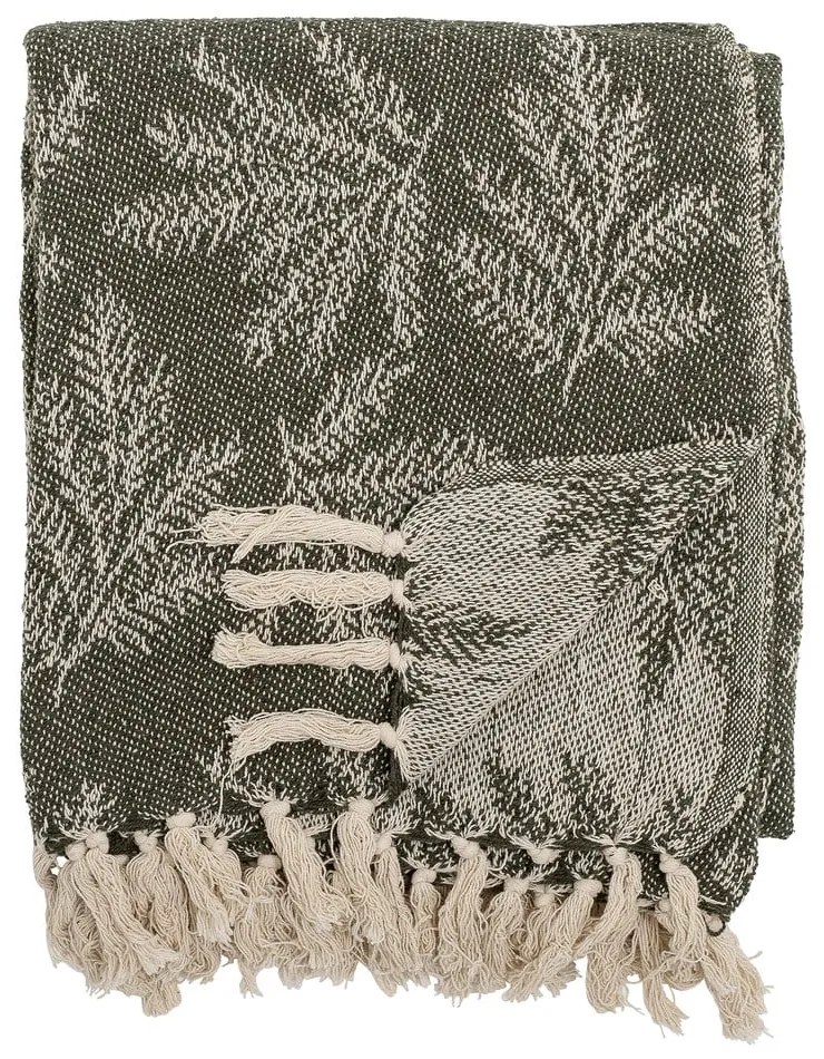 Coperta color kaki 130x160 cm Gabriela – Bloomingville