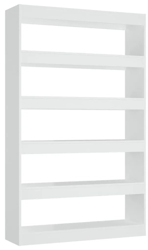 Libreria/Divisorio Bianco 100x30x166 cm