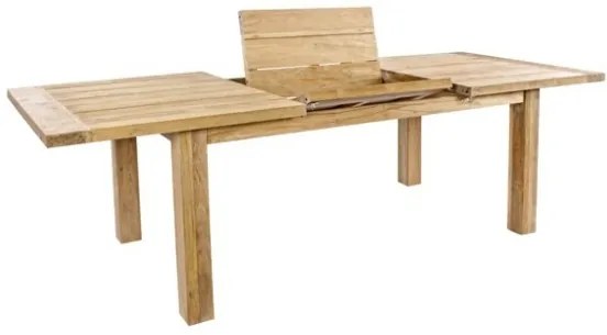 Tavolo Da Esterno Allungabile 180-250 Cm In Legno Massello Rustico FSC Bounty Bizzotto