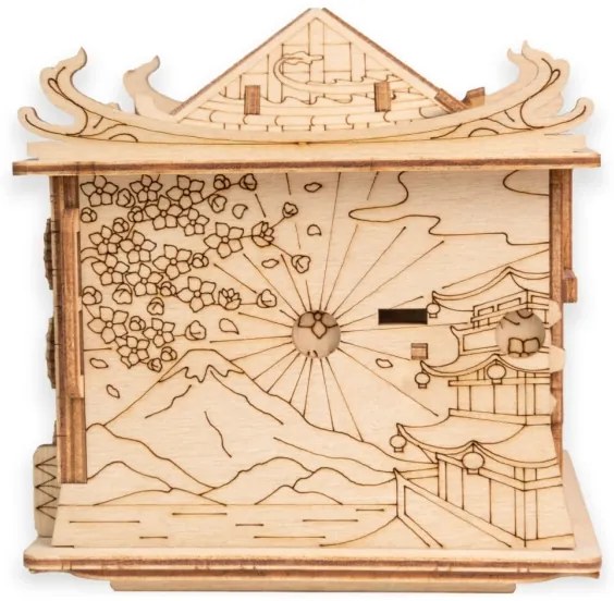 EscapeWelt - Puzzle in legno Casa del drago