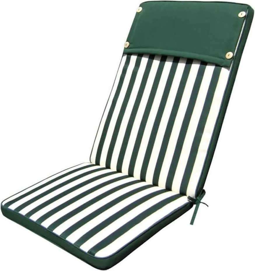 TOPPY - cuscino alto con doppia cucitura idrorepellente a righe