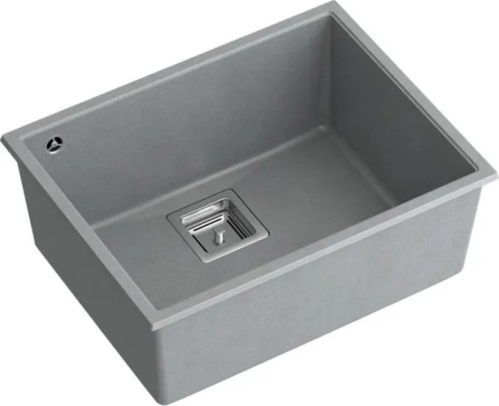 Lavello in granito DAVID 50 Grey Metallic