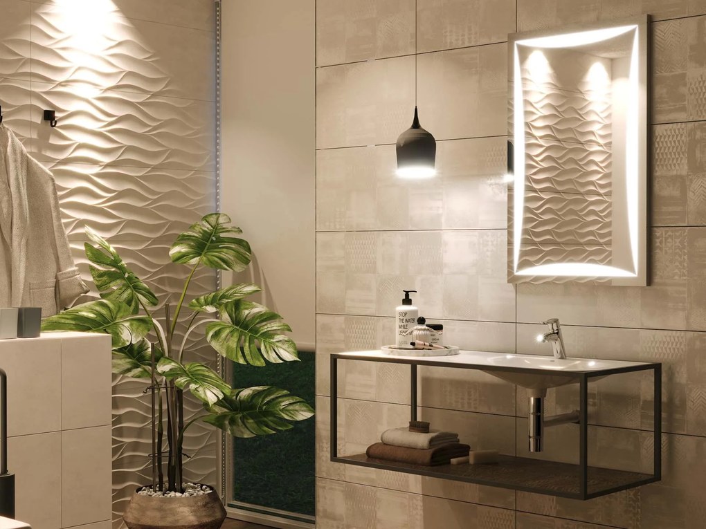 Specchio con LED illuminazione M5 premium