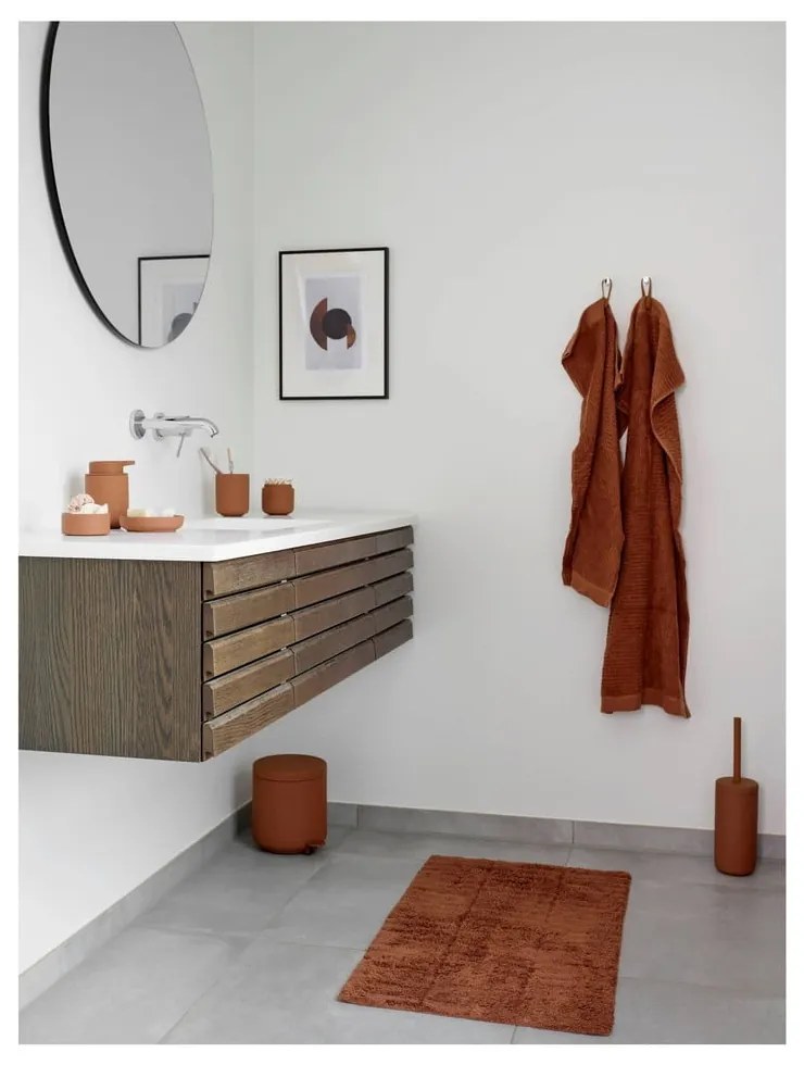 Tappetino da bagno verde 50x80 cm - Zone