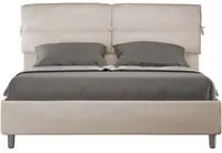 Letto Matrimoniale 160x190 cm con Rete Nandy Sabbia