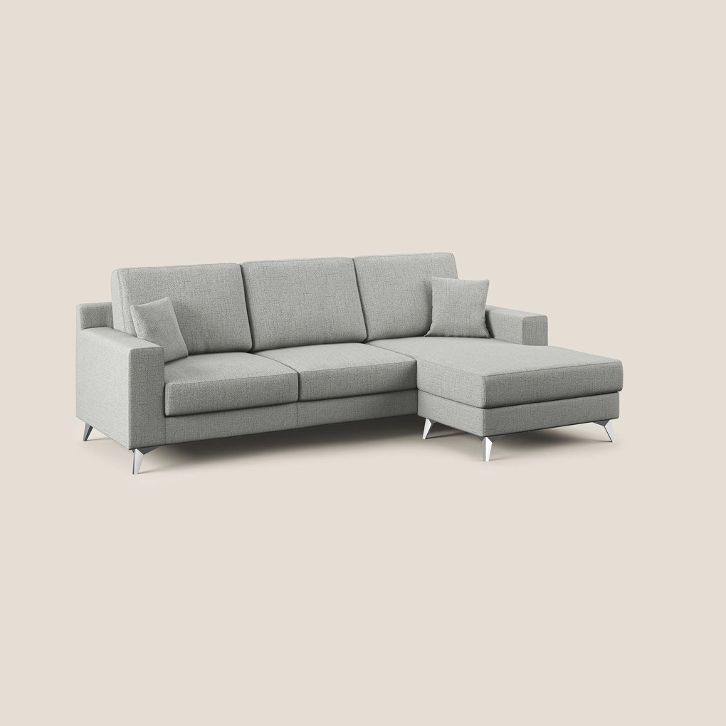 Michael Divano angolare REVERSIBILE in tessuto impermeabile T03 grigio chiaro