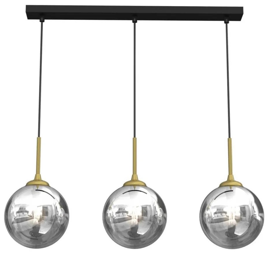 Lampadario a sospensione con filo REFLEX 3xE14/40W/230V