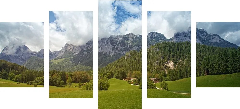 Quadri 5 pezzi – Austria pittoresca