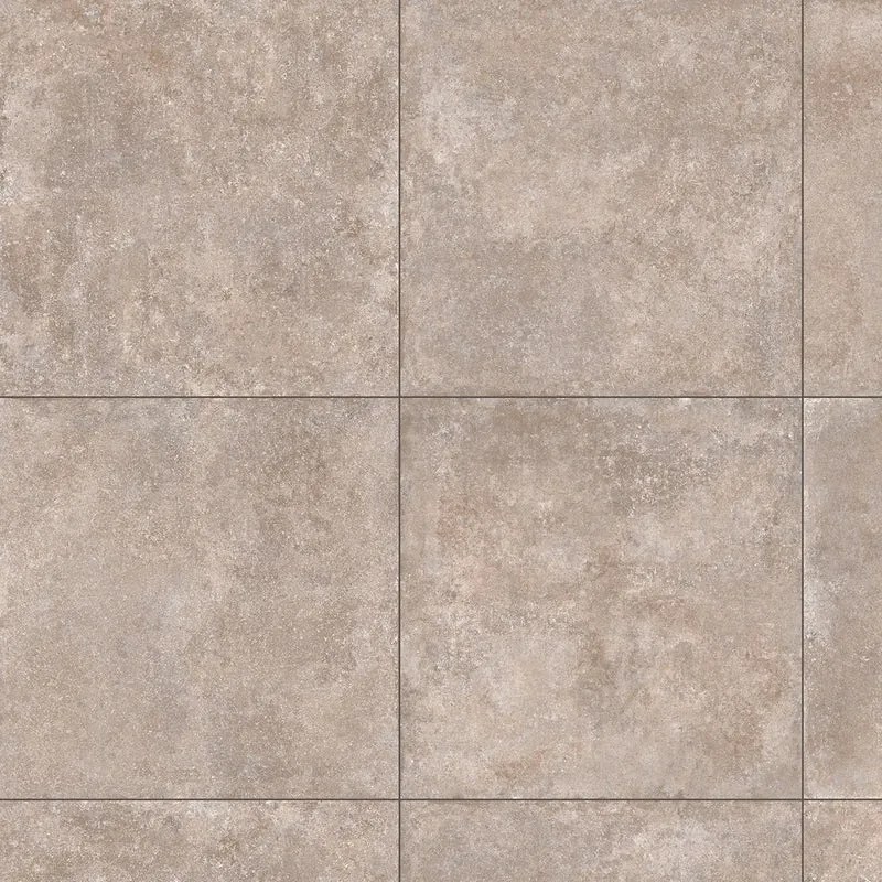 Lastra Nocciola in pietra marrone 90 x 90 cm, spessore 30 mm