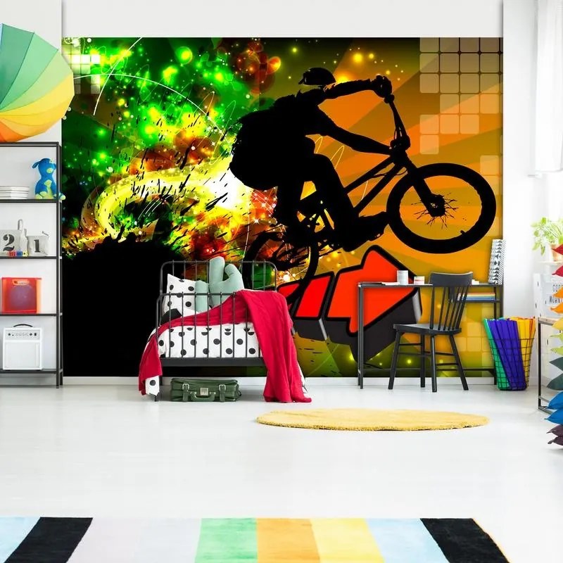 Fotomurale adesivo  Bicycle Tricks  Larghezza x Altezza Home decor 294x210