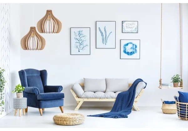 Lampadario su filo WILL 1xE27/60W/230V bianco