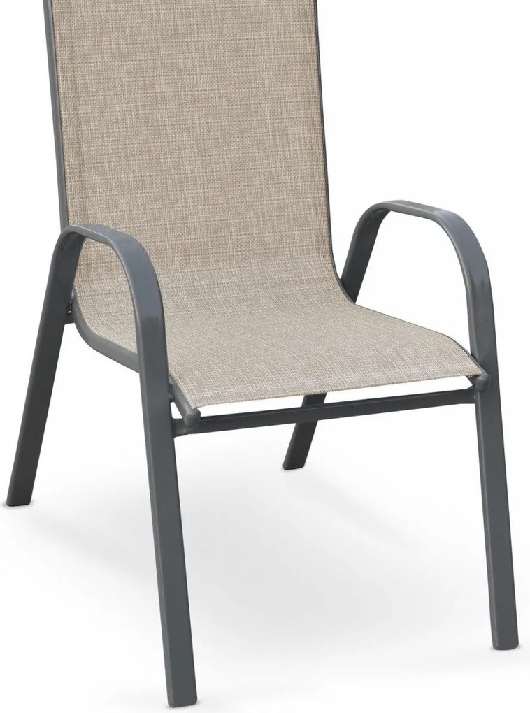Sedie da terrazza Mosler in grigio
