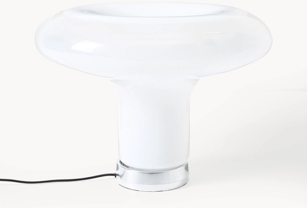 Lampada da tavolo in vetro soffiato Lesbo