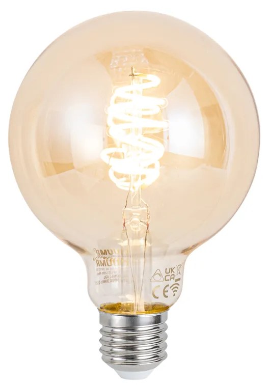 Lampada da parete smart ottone con Wifi G95 - Animal Giraffa
