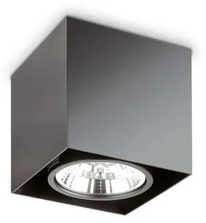 Lampada da soffitto mood pl1 d15 square nero