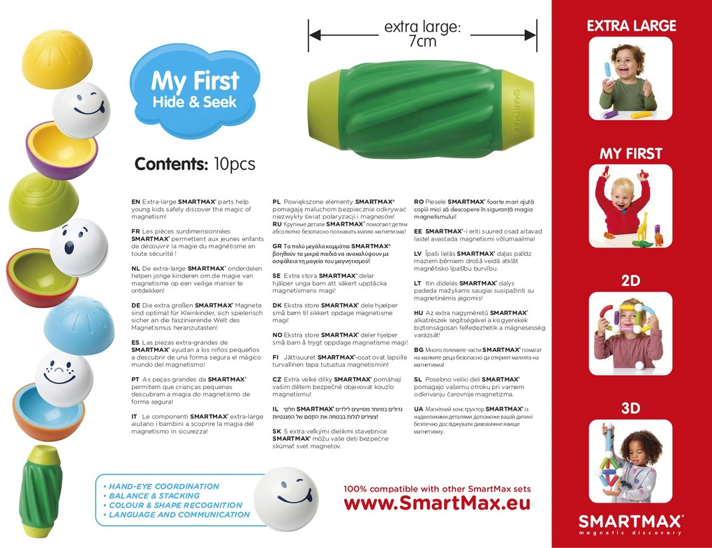 SmartMax - Il mio primo nascondino - 10 pz