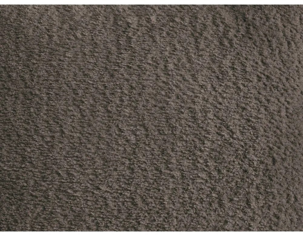 Divano angolare marrone allungabile/con contenitore (con penisola a destra/con chaise lounge) con rivestimento in bouclé Roxelane – Bobochic Paris