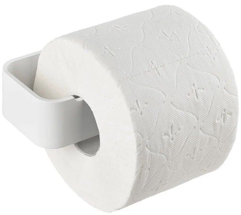 Porta carta igienica da parete bianco in metallo Ume – Zone